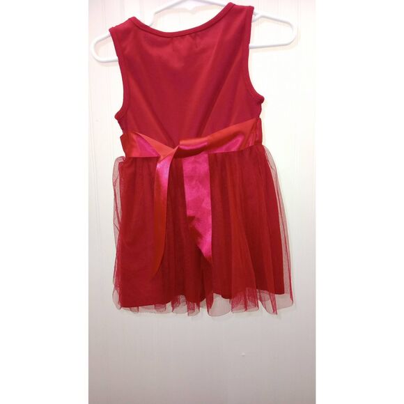 Lily red tule and sequin dress size 2T - Picture 2 of 6
